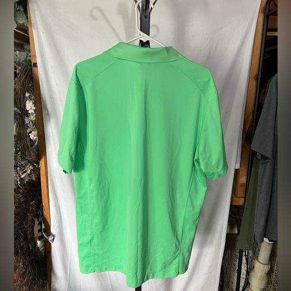 Men’s Green Nike Dri-Fit Polo - Picture 2 of 4